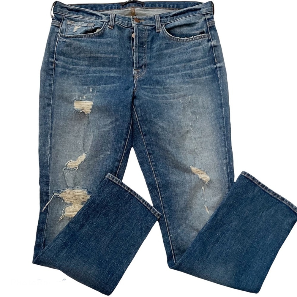 J Brand Caitland slim boyfriend Blitz jeans 31